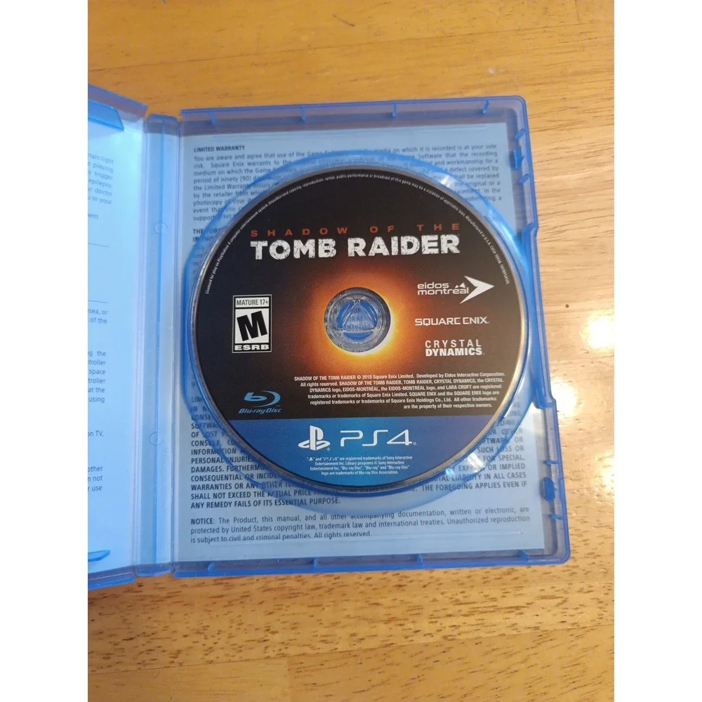 PS4 Shadow of The Tomb Raider Laura Croft Game‎